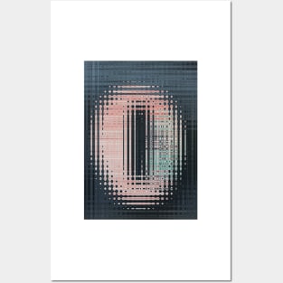 CAPITAL LETTER O. BLURRED but BOLD UPPER CASE Posters and Art